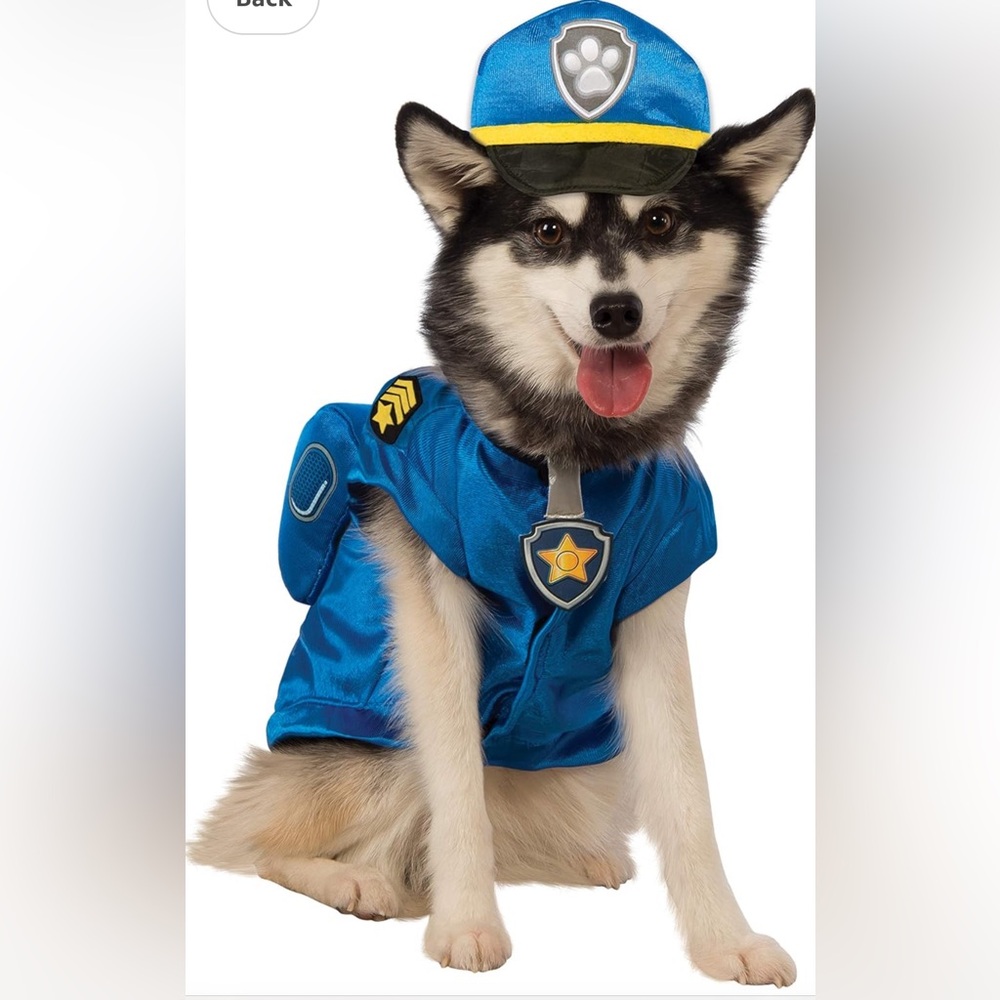 Paw Patrol Chase Dog Halloween Costume